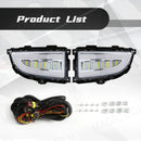 Axyaa LED DRL Daytime Running Light for Mitsubishi Lancer 2004-2006 Headlight Fog Lamp