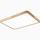 Axyaa Nordic Wood LED Ceiling Light for Living Room & Bedroom