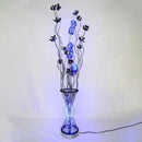 Axyaa Modern Aluminum Wire LED Floor Lamp for Living Room & Bedroom