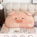 Axyaa Super Soft Pig Head Cushion Bedhead Pillow