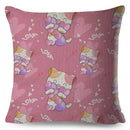 Axyaa Cat Cushion Cover: Decorative Linen Pillow for Home, Sofa, Children's Room
