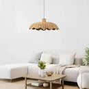 Axyaa Rattan Chandelier: Japan Weave Pendant Lamp for Home, Hotel, Shop - Retro Mood Lighting
