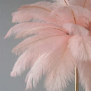 Axyaa Ostrich Feather Floor Lamp - Romantic Living Room Bedroom Atmosphere