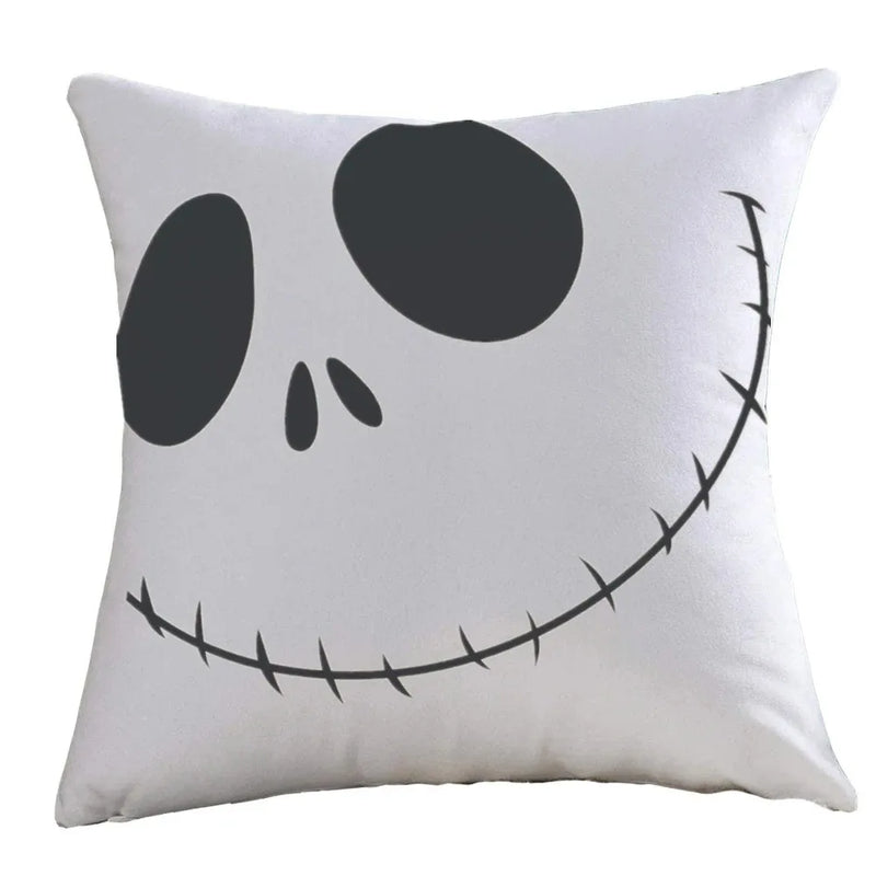 Axyaa Spooky Pumpkin Bat Pillowcase for Home Sofa Cushion Decor