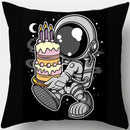 Axyaa Spacemen Rocket Pillowcase for Sofa Home Decor Kids Room