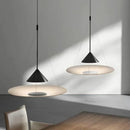 Axyaa Minimalist Round Flying Saucer Chandelier - High-end Designer Restaurant & Bar Lighting