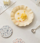 Axyaa Ceramic Dessert Pasta Plate for High-End Dining and Breakfast