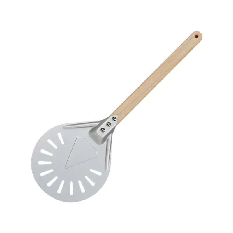 Axya 9-inch Perforated Pizza Peel with Non-Slip Handle