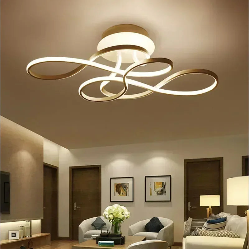 Axya Modern LED Chandelier for Home Decor and Indoor Lighting