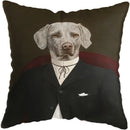 Nordic Cat Dogs Vintage Painting Pillow Cover 45x45cm for Home Hotel Sofa Bed