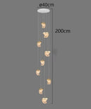 Axyaa LED Pendant Lights Modern Chandeliers for Living Room Dining Room