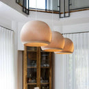 Axyaa Nordic Wooden Round Ball Pendant Lamp for Living Room & Bedroom