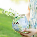 Axyaa Ceramic Water Bottle Vase: High Appearance Level Home Decoration