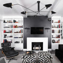 Axyaa Modern Spider Serge LED Pendant Light - Nordic Iron Duckbill Ceiling Chandelier