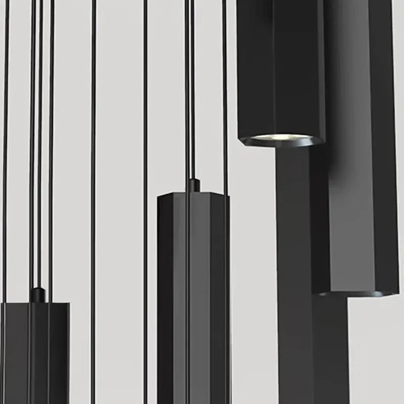 Axyaa Nordic Stair Chandelier Living Dining Room Pendant Ceiling Light