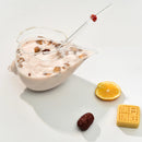 Axyaa Striped Glass Dessert Bowl - Set of 2