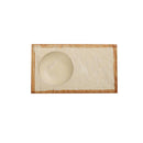Axyaa Retro Ceramic Sushi & Dipping Plate Set