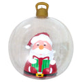 Axyaa Inflatable 3D Christmas Ball Snowman Santa Claus Xmas Tree Decoration Ball
