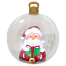 Axyaa Inflatable 3D Christmas Ball Snowman Santa Claus Xmas Tree Decoration Ball