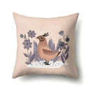 Axyaa Charms Bird Animal Pillowcase for Home Decoration