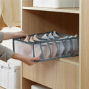 Axyaa Mesh Underwear Organizer Drawer Divider for Clothes Storage Box - Breathable & Foldable