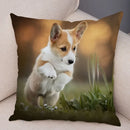 Corgi Pembroke Dog Pattern Pillowcase by Axyaa - Decorative Print for Home Shopping