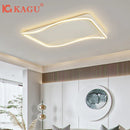 Axyaa Modern Golden Ceiling Chandelier with Creative LED Lights for Living, Dining, and Bedrooms
