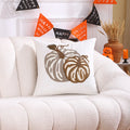 Pumpkin Embroidered Halloween Pillowcase Set by Axyaa