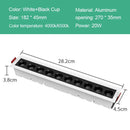 Axyaa LED Grille Ceiling Light 10W 20W 30W for Home Shop Decor