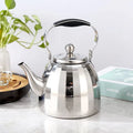 Axyaa Stainless Steel Flower Teapot with Filter, Large Capacity for Gas Stove & Electric Furnace