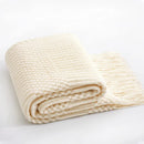 Axyaa Soft Nordic Knit Throw Blanket with Tassels for Sofa Bed & Office