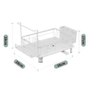 Axyaa Bowl & Plate Storage Drawer Rack - Multifunctional Home Organizer