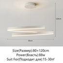 Axyaa Aluminum LED Ceiling Pendant for Home Decor Spiral Suspension Lighting