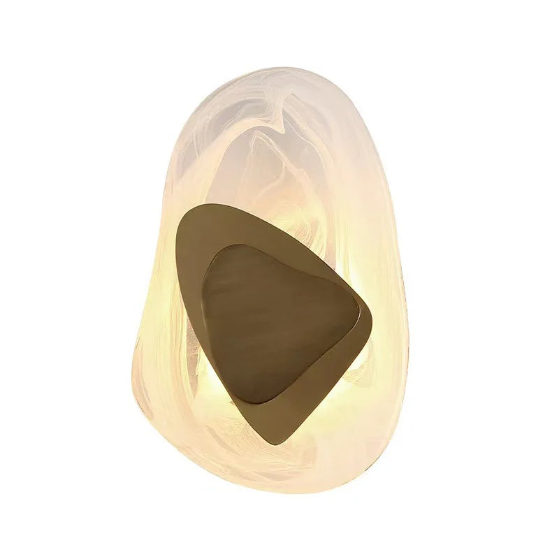 Axyaa Crystal Wall Lamp: Modern Luxury Bedroom Decor LED Lighting