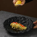 Axyaa Ceramic Volcano Bowl - Premium Stylized Household Tableware