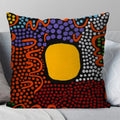 Axyaa Colorful Dots & Shapes Pattern Pillow Covers for Sofa, Bedroom, Car