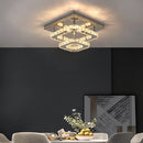 Axyaa Crystal Chandelier Pendant Lights Stainless Steel Luxury Ceiling Lamps
