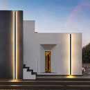 Axyaa Long Strip LED Outdoor Wall Light Aluminum Sconce IP65 110V 220V