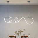 Axyaa Modern Pendant Lighting for Dining Room Chandeliers LED Ceiling Lamp