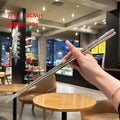 Axyaa Stainless Steel Hot Pot Chopsticks, 45cm Long Serving Chopsticks