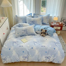 Axyaa Jet Print Cotton Quilt Cover: Soft, Delicate & Comfortable