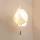 Axyaa Designer Silk Fabric Chandelier LED Hanging Lamp for Home Decor