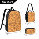 Axyaa Winnie Pooh Backpack Set with Lunch Box, Pencil Boxes for Kids