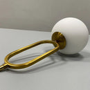 Axyaa Nordic Glass Ball Chandelier for Modern Kitchen Dining Bedroom Decor