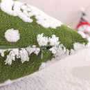 Axyaa Christmas Theme Embroidered Pillow Cover 45x45cm - Home Sofa Decoration
