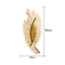 Axyaa Acrylic Feather Wall Lamp for Bedroom, Living Room, Study - Modern, Simple Design