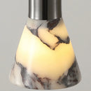 Axyaa LED Pendant Lamp E27 Bulb Bulgari Stone Iron Hanging Light Decoration