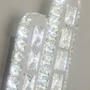 Axyaa Crystal Wall Lamp Modern Living Bedroom Sconce Fixture Lumina