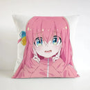 Axyaa 45x45 Decorative Pillowcases for Sofa Pillows - Bocchi Rock Theme