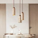 Axyaa Yellow Marble Chandelier | Creative Dining Desk Bar Pendant Lamp Art Decor